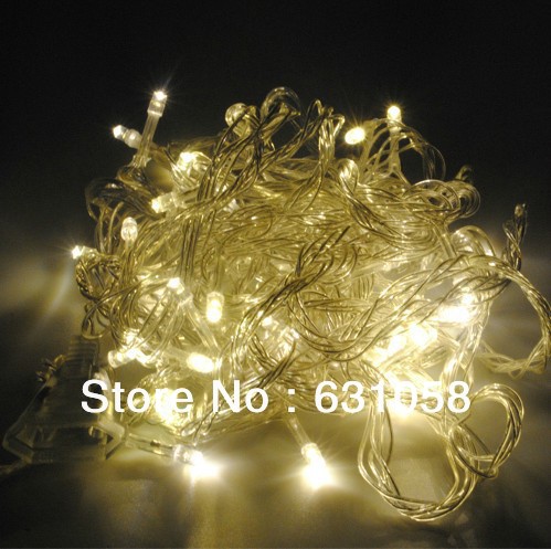 multicolor 100 led string light 10m rgb color led twinkle light 110v/220v decoration ligh for party wedding ce