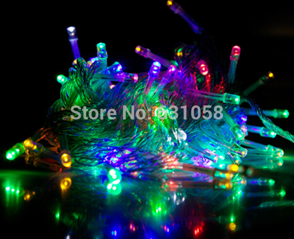 multicolour outdoor waterproof rgb led string lights 30m 220v-240v christmas xmas wedding party decorations garland lighting