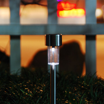 posensitive solar outdoor led night light eco-friendly led garden landscape light lamp 6pcs/lot