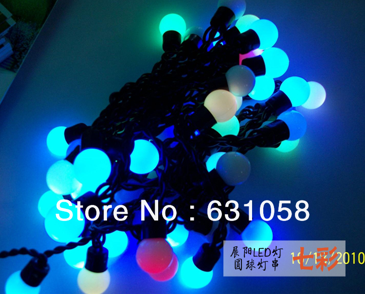 promotion+ led lights flasher lamp multicolour christmas lighting string decoration outdoor waterproof 6m 40leds