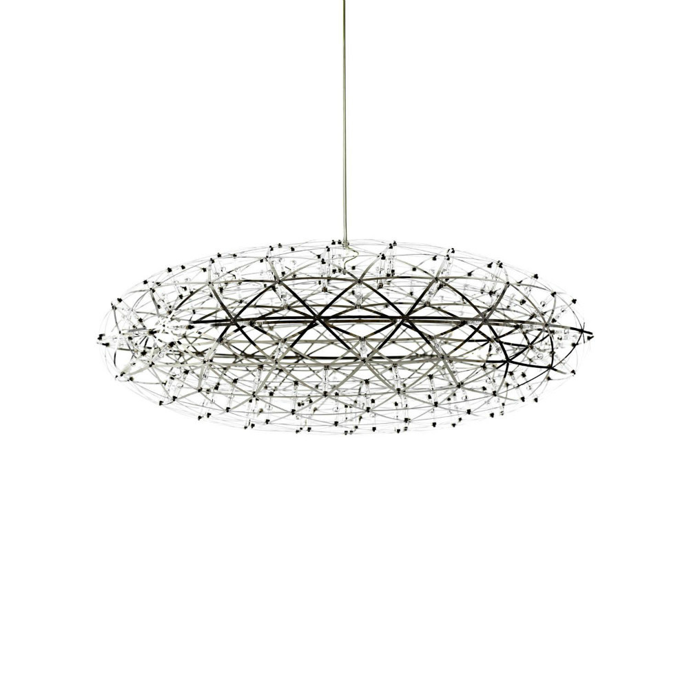 sell stainless steel led pendant lights lamps firework flat ball shape living room loft lights shops lights110-240v