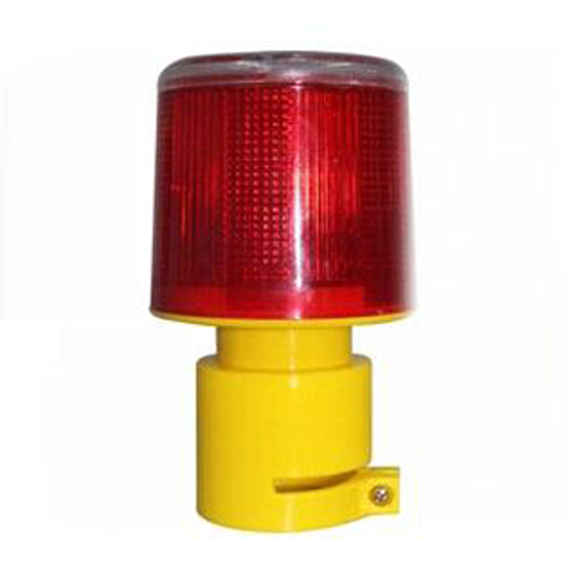 100 piece/lot ,solar powered traffic warning light,led solar safety signal beacon alarm lamp