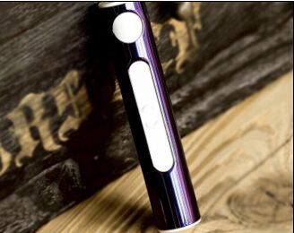 10pcs/lot metal shell rechargeable usb lighter portable electronic lighters smoking gadgets isqueiro