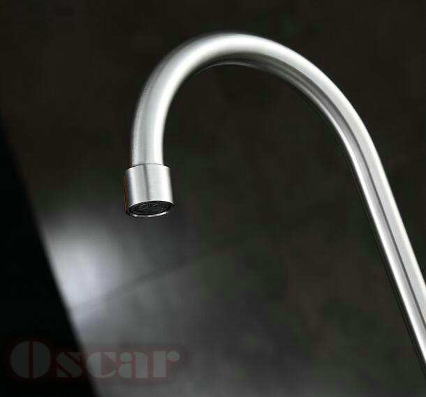 304 stainless steel unleaded kitchen faucet single cold water tap washing vegetables basin sink faucet