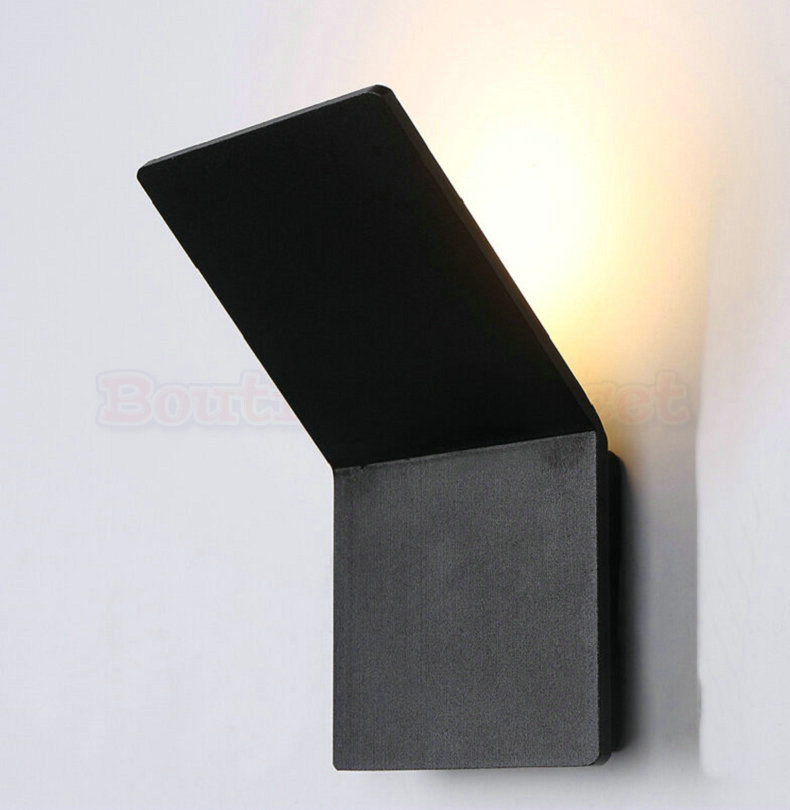 4w ac85-2665v led wall lamps aluminum personalized artistic atmosphere square warm white led chips wall mounted lamp ca323
