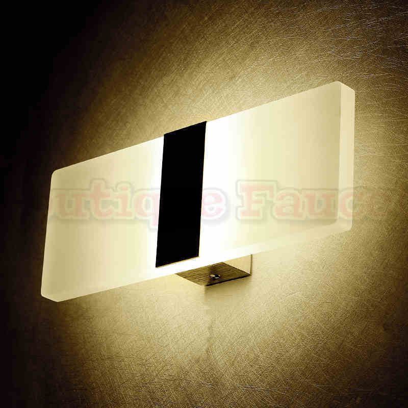 ac85-265v 3w led white wall led wall lamp bedroom bedside lamp modern minimalist living room wall lamp aisle lights ca401 - Click Image to Close