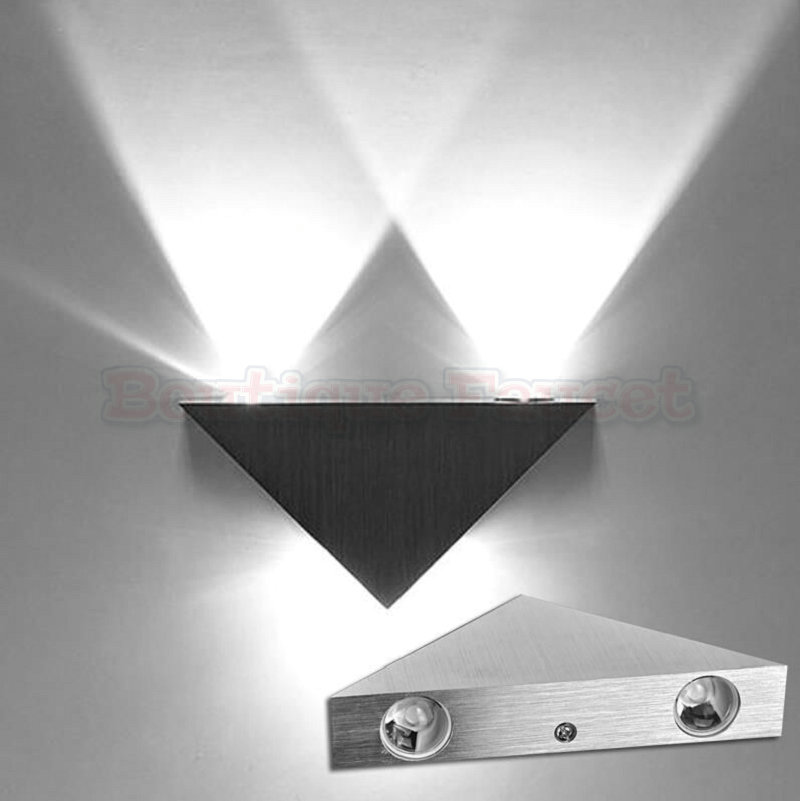 ac85v-265v 3w white led up down wall lamp spot light pathway sconce lighting ca315 - Click Image to Close