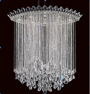 customize flush mount square led crystal light luxury foyer chandeliers l70*w70*h80cm modern lighting