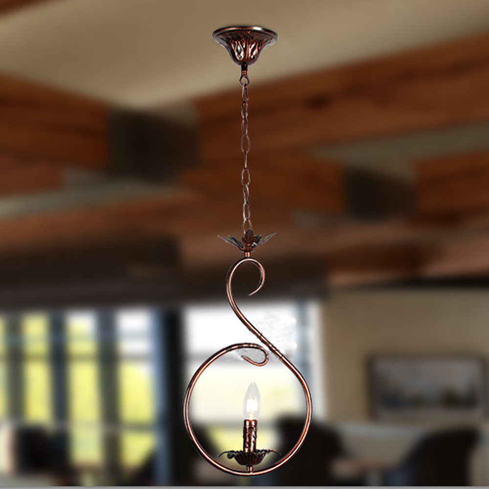 loft vintage european-style pendant lights l wrought iron pendant lamps bar cafe restaurant suspension luminaire home lighting