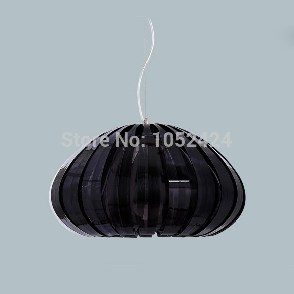 modern pendant light e26 e27 1 light acrylic shade suspension light for dinning room pendant lamp