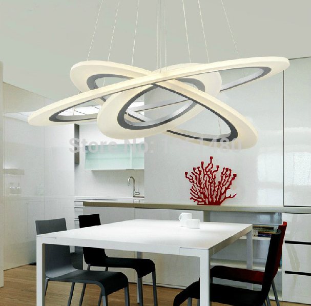new acrylic modern led chandelier lighting living room lights