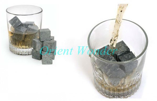 party gift ,8pack 64 pcs/lot whisky ice stone,rock stone bar accesories beer sipping cube stone