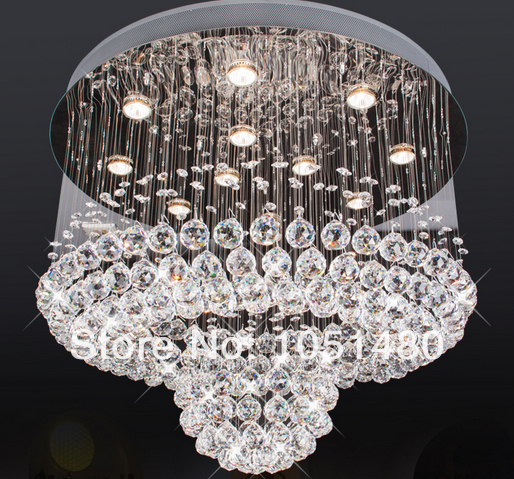 promotion s new large crystal lighting home crystal chandeliers, nice decorative indoor lighting