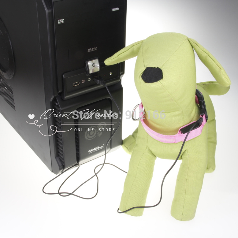rechargeable usb dog collar flashing led pet collar glowing puppy cat necklace ring accessories