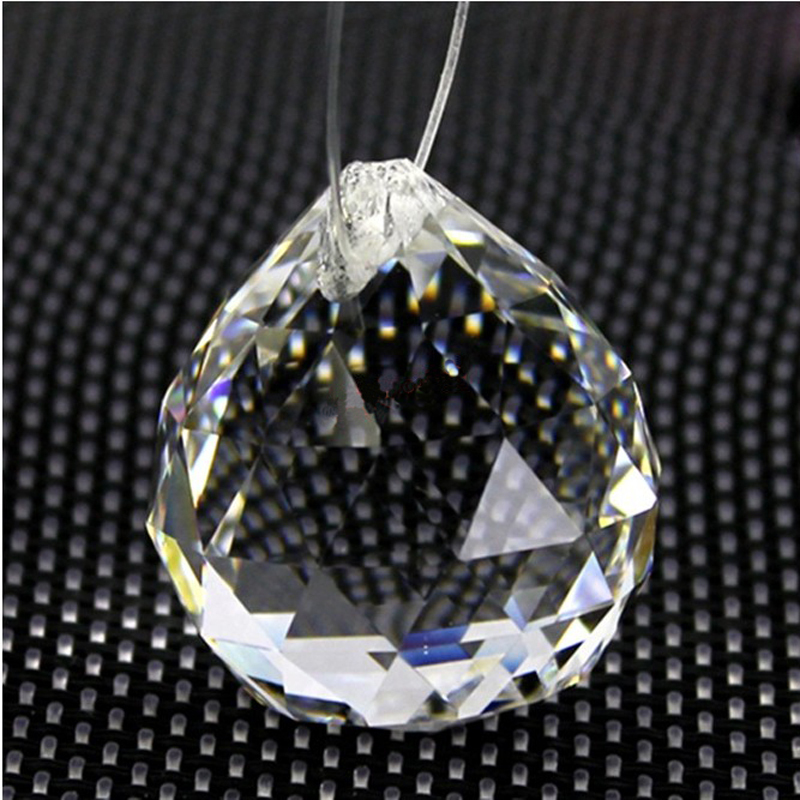 sinolite 20pcs d40mm k9 grade crystal ball crystal ceiling light pendant lights crystal prisms #701 30mm