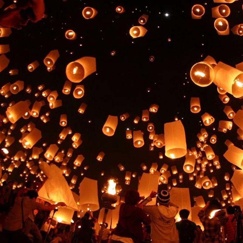 sky balloon kongming wishing lanterns flying paper lantern halloween lights chinese lantern whole 100pcs/lot