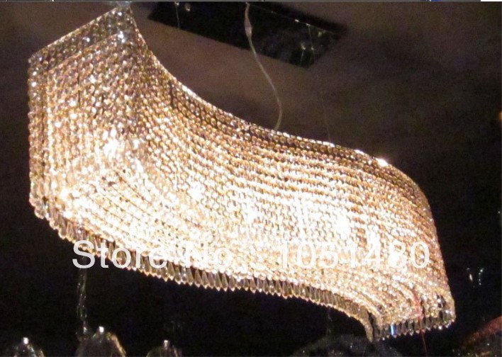 top s clear k9 crystal pendant lamps lustre modern kitchen chandelier light
