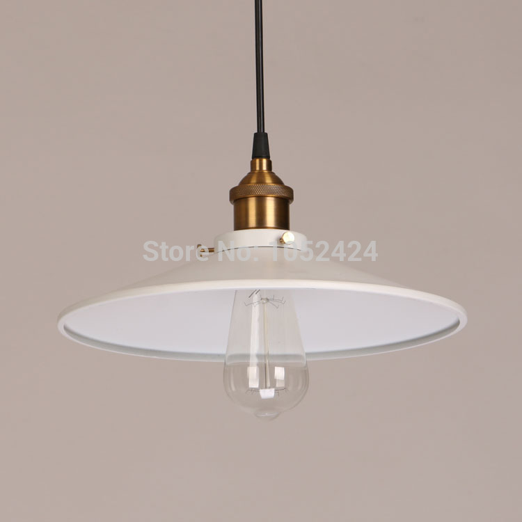 vintage pendant light , white or black painting suit for dinning and study room cafe bar