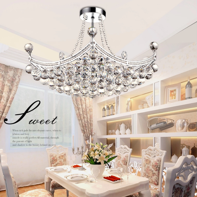 2015 lustres design crystal chandelier lustres modernos dia 60cm gold and siver