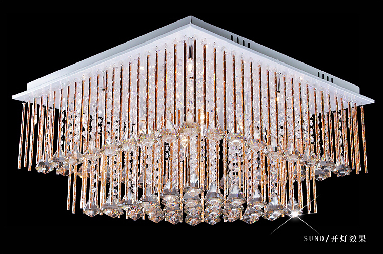 2015 new lustre design moderner kronleuchter crystal chandelier light for living room