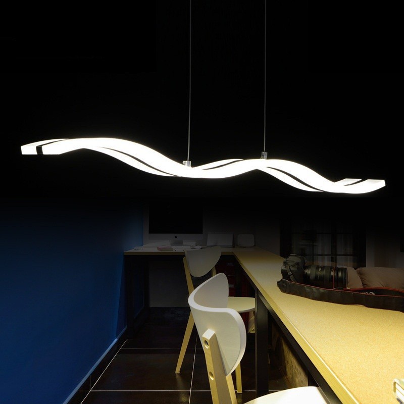 2015 new modern led chandeliers 35-40w white acrylic for dinning room bedroom studyroom chandelier lights 110v 220v lampadario