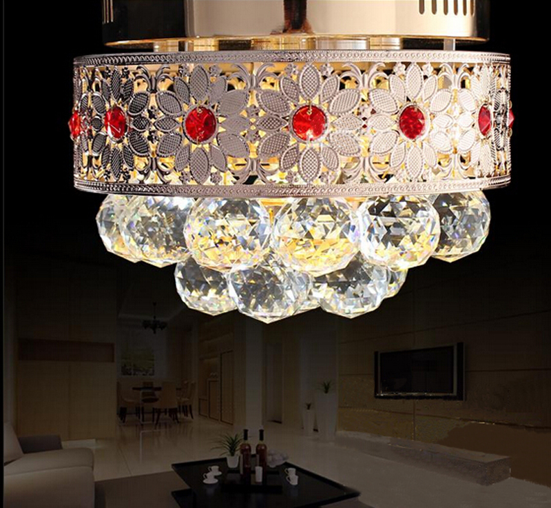 european style modern crystal ceiling chandelier bedroom lamp corridor light