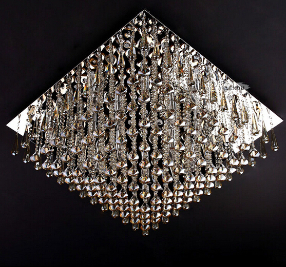 modern champagne chandelier lighting fixtures , luxury foyer chandeliers crystal lamp