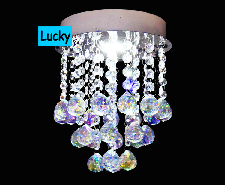 ! modern crystal light ceiling lustre for home decor, for brazil and russia chandelier crystal 5w led
