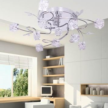new 11 light modern ceiling light for living room ,,dia 80cm, controller