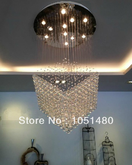 new design led crystal lights l modern living room crystal chandelier lights d800*h1600mm