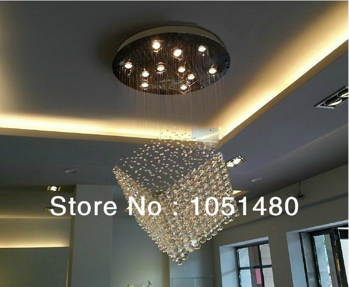 new design led crystal lights l modern living room crystal chandelier lights d800*h1600mm