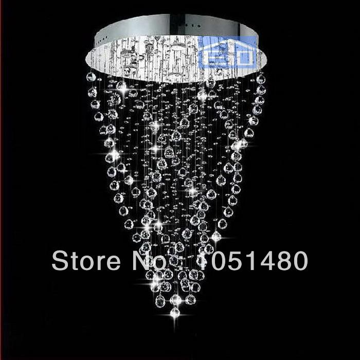 new design modern crystal chandelier light for living room dia500*h1300mm