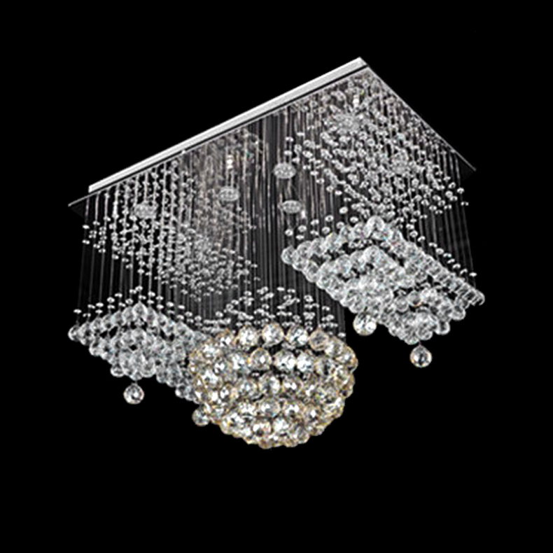 new flush mount large modern chandeliers el lobby light , rectangular crystal chandelier lighting