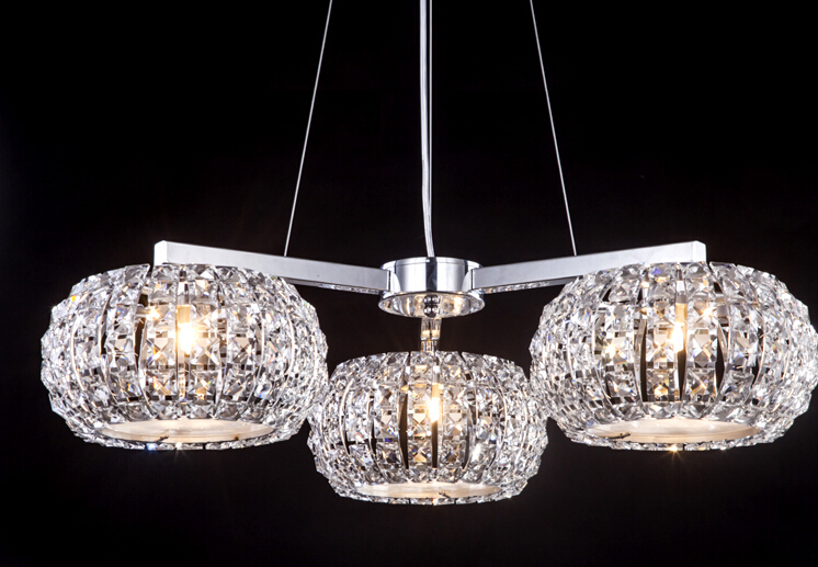 new modern art deco chandelier crystal lamp for dinning roomchrome crystal light fixtures