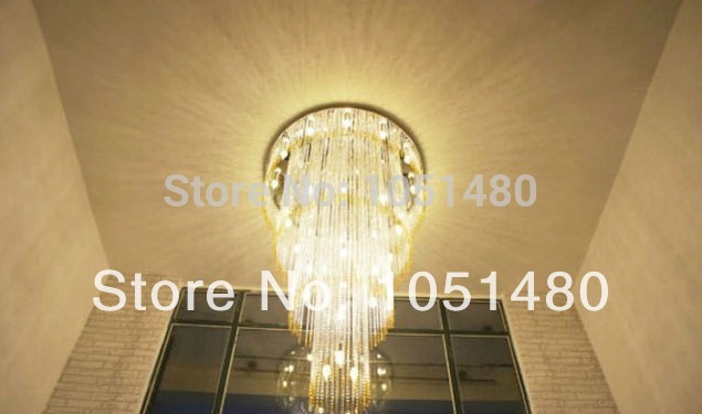 new promotion s modern crystal chandelier ,luxury home lighting dia600*h1500mm