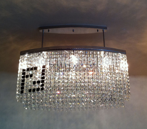 promotion s k9 crystal home chandeliers lighting fixtures , lustre pendant lamps
