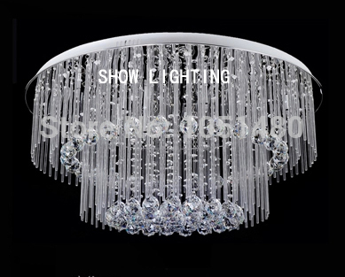 promotion s new item 2 layers modern crystal ceiling chandelier living room light