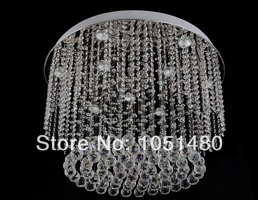 promotion s new modern led chandelier crystal lamp lustre de cristal lighting foyer lights