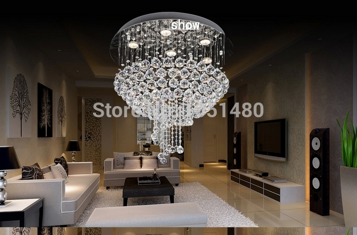 s flush mount crystal spiral chandelier lighting fixtures dia600*700mm,lustres living room lamp