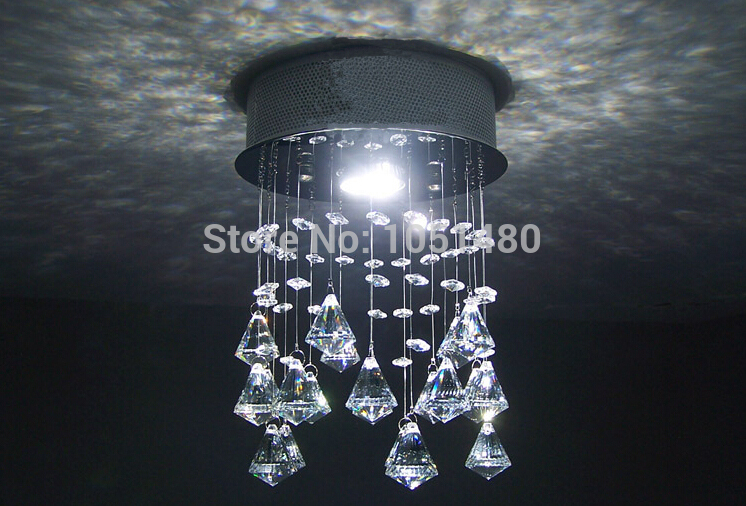 selling diamond crystal ball chandelier hallway light dia200*h300mm , k9 crystal indoor lighting