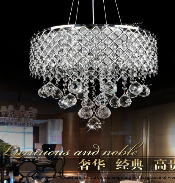 selling modern restaurant chandelier crystal light dia40*h100cm lustres decorative indoor lighting