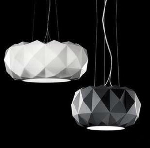 selling pendant chandelier light modern suspension art dia 35cm 50cm black white