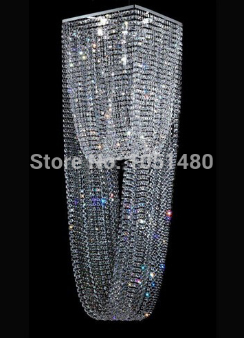 top s luxury crystal pendant chandelier light living room lamp l500*w500*h1500mm