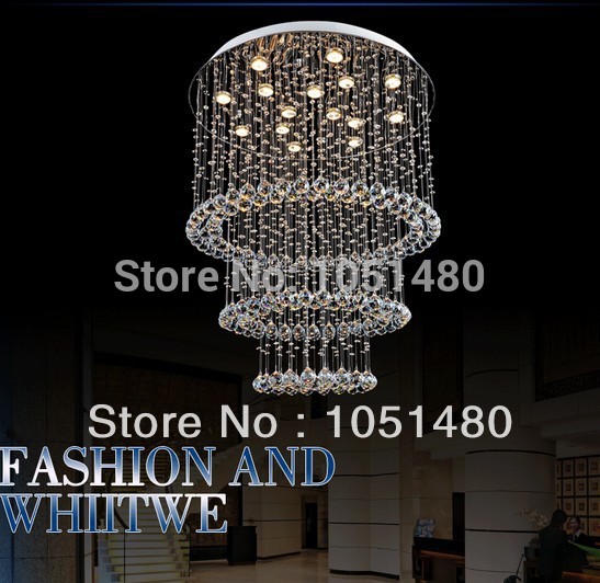 wholes k9 crystal lamp modern ceiling chandelier lights living room bedroom lamp