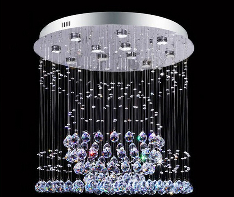 wholes new design luxury modern crystal lights led crystal chandelier for living room