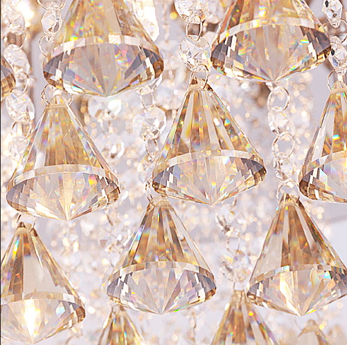 2015 new led modern luxury k9 crystal chandeliers lustres de cristal lamp foyer el restaurant dining room lighing fixtures