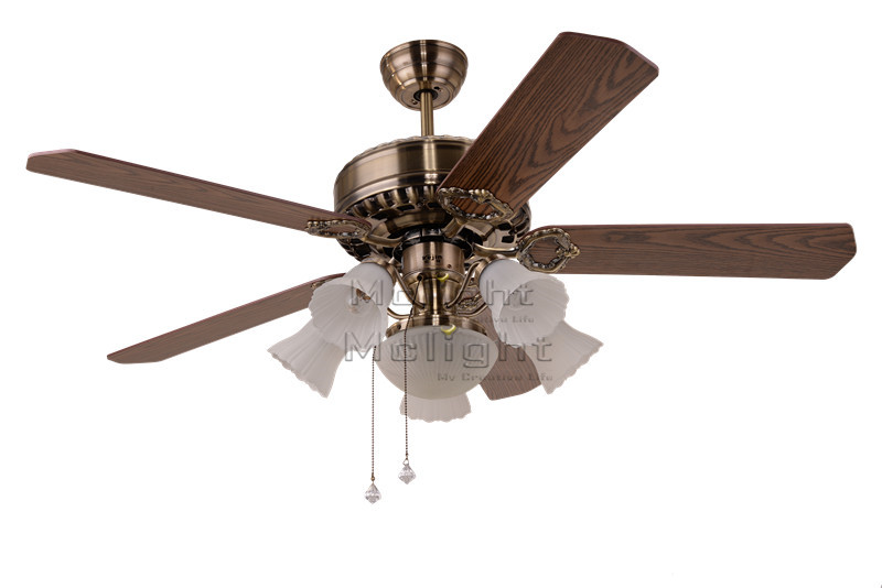220v 110v ceiling fan with light kits for restaurant el dining living room pendant lamp 5 blades foyer home decoration fans