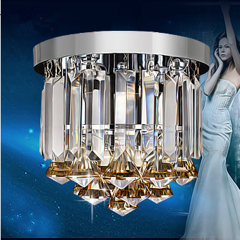 3 watt led crystal ceiling light + decorative led lamp + modern crystal ceiling lights dia 23cm