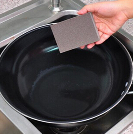 5pc sponge kitchen nano emery magic clean rub the pot except rust focal stains sponge eraser