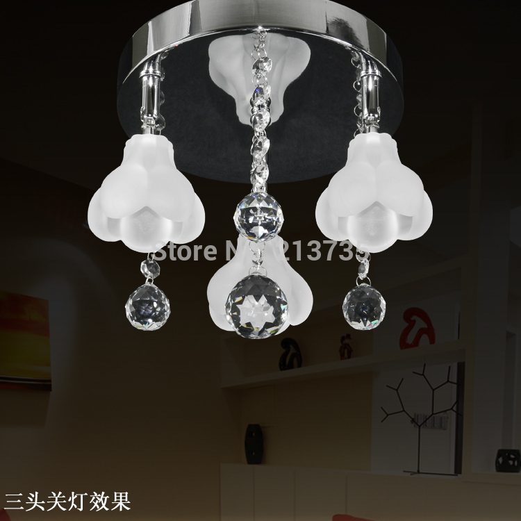 ceiling crystal lights d30cm*h20cm 110-220v